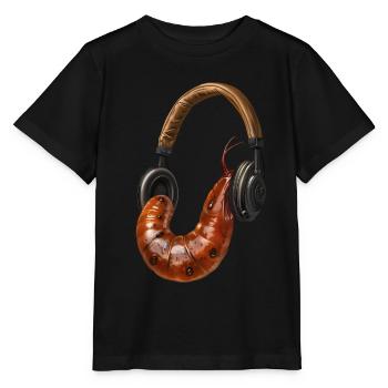 Wurm - Stanley/Stella Kinder T-Shirt MINI CREATOR  - Schwarz - Vorne - Mikhail (115cm)