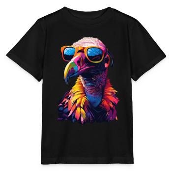 Geier - Stanley/Stella Kinder T-Shirt MINI CREATOR  - Schwarz - Vorne - Mikhail (115cm)