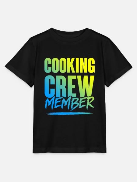 Cooking Crew - Stanley/Stella Kinder T-Shirt MINI CREATOR  - Schwarz