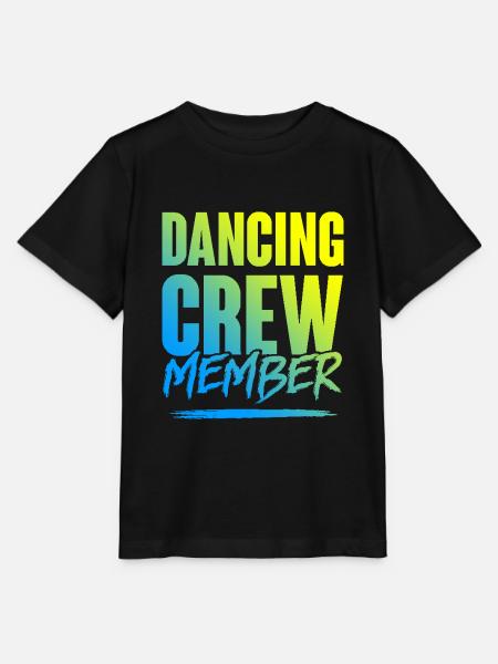 Dancing Crew - Stanley/Stella Kinder T-Shirt MINI CREATOR  - Schwarz