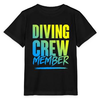 Diving Crew - Stanley/Stella Kinder T-Shirt MINI CREATOR  - Schwarz - Vorne - Mikhail (115cm)