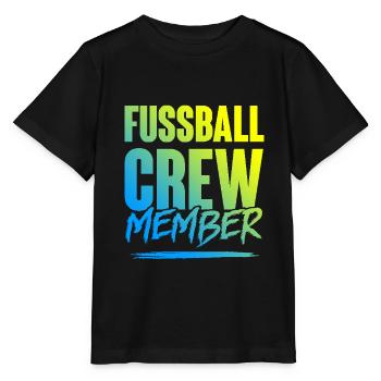 Équipe de football - T-shirt bio MINI CREATOR Stanley/Stella Enfant - noir - Devant - Mikhail (115cm)