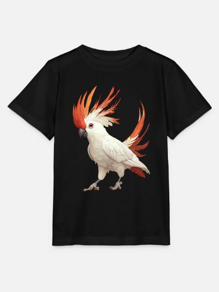 Kakadu - Stanley/Stella Kinder T-Shirt MINI CREATOR - Schwarz