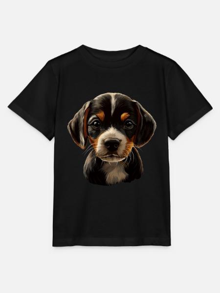 Beagle - Stanley/Stella Kinder T-Shirt MINI CREATOR - Schwarz