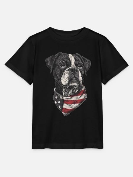 Boxer - Stanley/Stella Kinder T-Shirt MINI CREATOR  - Schwarz