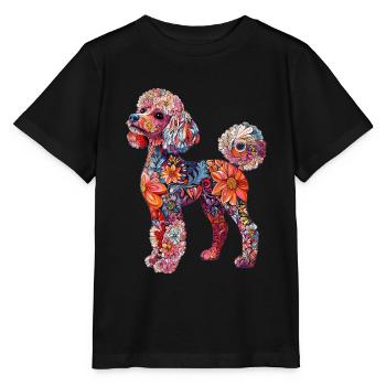 Pudel - Stanley/Stella Kinder T-Shirt MINI CREATOR  - Schwarz - Vorne - Mikhail (115cm)