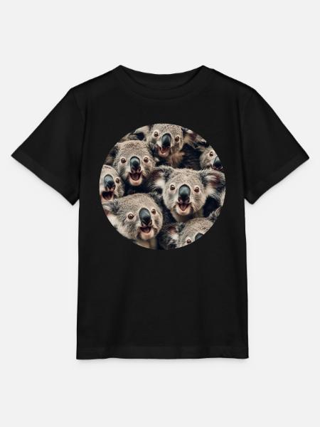 Koala - Stanley/Stella Kinder T-Shirt MINI CREATOR - Schwarz