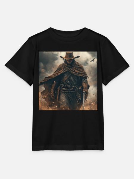 Cowboy - Stanley/Stella Kinder T-Shirt MINI CREATOR - Schwarz