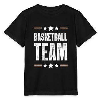 Équipe de basket-ball - T-shirt bio MINI CREATOR Stanley/Stella Enfant - noir - Devant - Mikhail (115cm)