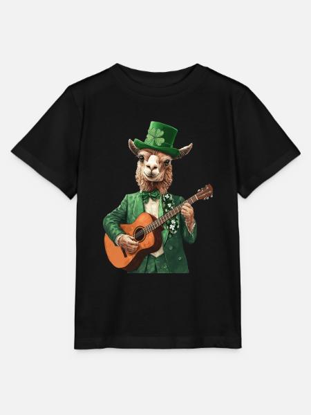 Lama - Stanley/Stella Kinder T-Shirt MINI CREATOR  - Schwarz
