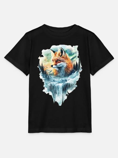 Fuchs - Stanley/Stella Kinder T-Shirt MINI CREATOR  - Schwarz