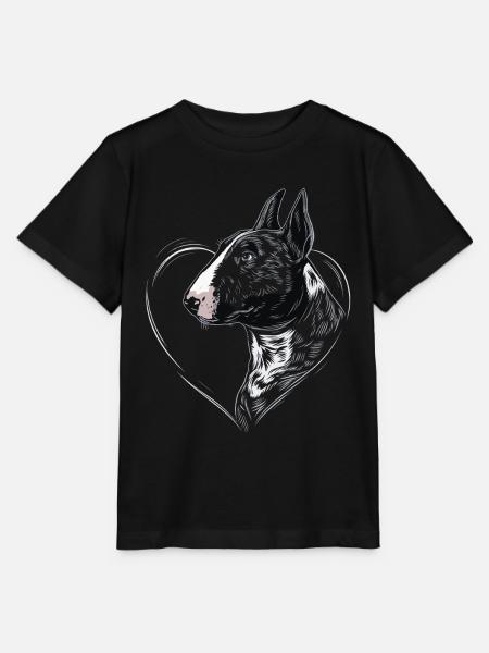 Bullterrier - Stanley/Stella Kinder T-Shirt MINI CREATOR  - Schwarz
