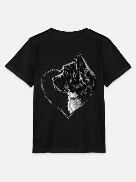 Bernhardiner - Stanley/Stella Kinder T-Shirt MINI CREATOR - Schwarz