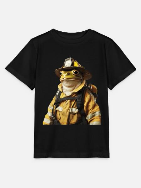 Frosch - Stanley/Stella Kinder T-Shirt MINI CREATOR - Schwarz