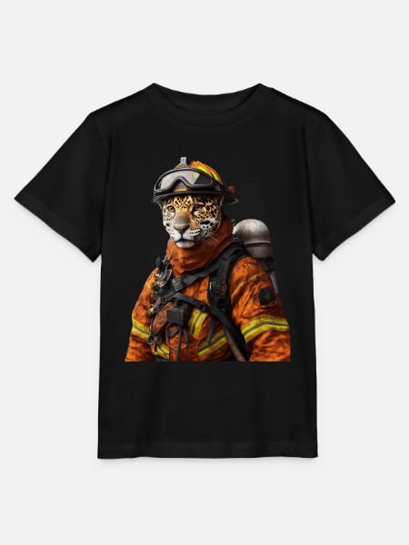 Jaguar - Stanley/Stella Kinder T-Shirt MINI CREATOR - Schwarz