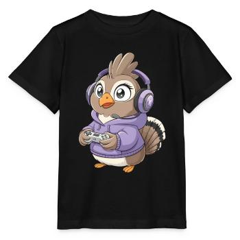 Auerhahn - Stanley/Stella Kinder T-Shirt MINI CREATOR  - Schwarz - Vorne - Mikhail (115cm)