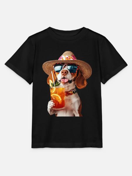 Beagle - Stanley/Stella Kinder T-Shirt MINI CREATOR - Schwarz