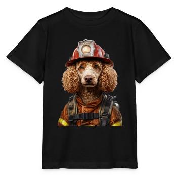 Pudel - Stanley/Stella Kinder T-Shirt MINI CREATOR  - Schwarz - Vorne - Mikhail (115cm)