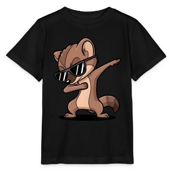 Wiesel - Stanley/Stella Kinder T-Shirt MINI CREATOR  - Schwarz - Vorne - Mikhail (115cm)