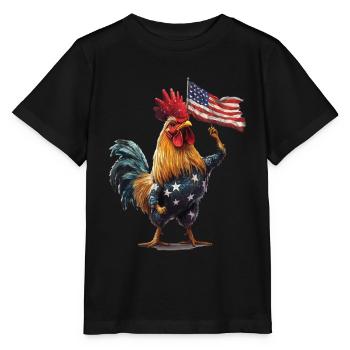 Hahn - Stanley/Stella Kinder T-Shirt MINI CREATOR  - Schwarz - Vorne - Mikhail (115cm)