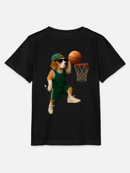 Beagle - Stanley/Stella Kinder T-Shirt MINI CREATOR  - Schwarz