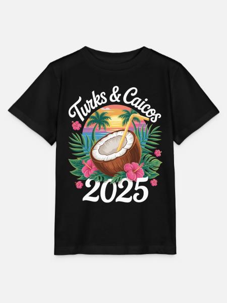 Turks- und Caicosinseln - Stanley/Stella Kinder T-Shirt MINI CREATOR - Schwarz