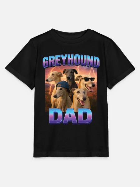 Windhund - Stanley/Stella Kinder T-Shirt MINI CREATOR - Schwarz
