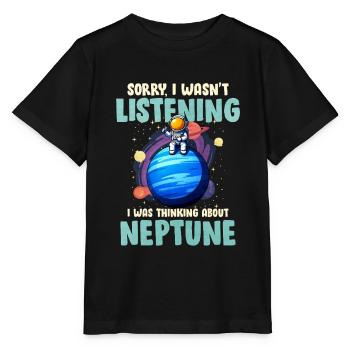 Neptune - T-shirt bio MINI CREATOR Stanley/Stella Enfant - noir - Devant - Mikhail (115cm)