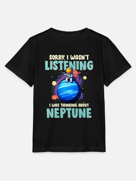 Neptun - Stanley/Stella Kinder T-Shirt MINI CREATOR  - Schwarz
