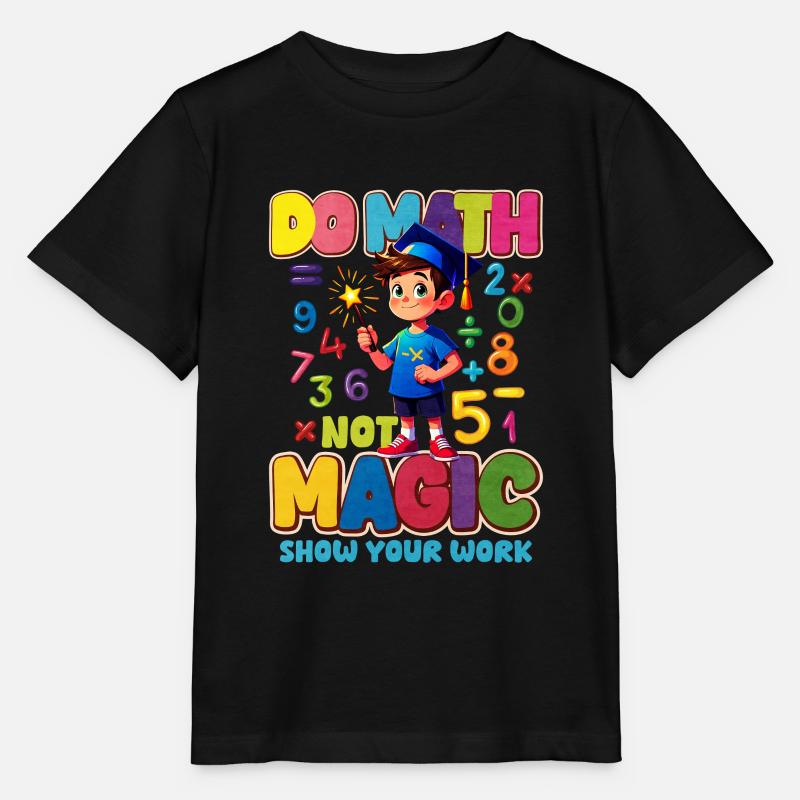 Mathématiques - T-shirt bio MINI CREATOR Stanley/Stella Enfant - noir