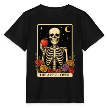 Apfel Tarot - Stanley/Stella Kinder T-Shirt MINI CREATOR  - Schwarz - Vorne - Mikhail (115cm)