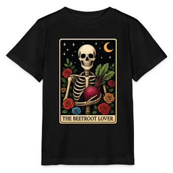 Beetroot Tarot - Stanley/Stella MINI CREATOR Kids’ T-Shirt - black - Front - Mikhail (115cm)