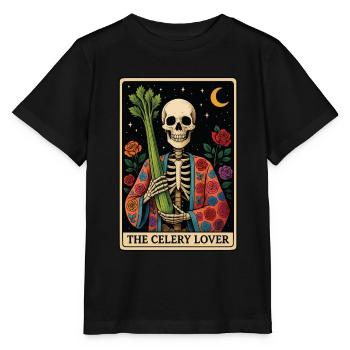Sellery Tarot - Stanley/Stella Kinder T-Shirt MINI CREATOR  - Schwarz - Vorne - Mikhail (115cm)