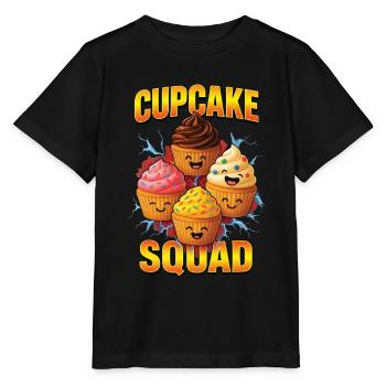 Cupcake - Stanley/Stella Kinder T-Shirt MINI CREATOR  - Schwarz - Vorne - Mikhail (115cm)