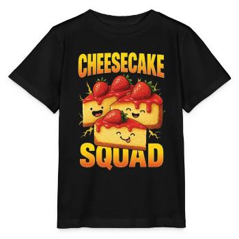 Cheesecake - Stanley/Stella MINI CREATOR Kids’ T-Shirt - black - Front - Mikhail (115cm)