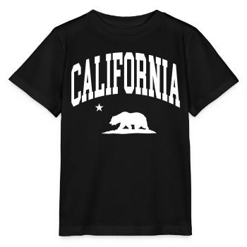 California - Stanley/Stella MINI CREATOR Kids’ T-Shirt - black - Front - Mikhail (115cm)