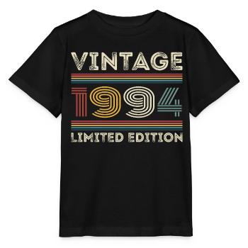 1994 Geburtstag 1994 Retro 1994 Geschenk 1994 - Stanley/Stella Kinder T-Shirt MINI CREATOR  - Schwarz - Vorne - Mikhail (115cm)