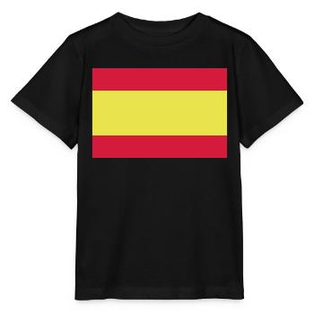 Spanien - Stanley/Stella Kinder T-Shirt MINI CREATOR  - Schwarz - Vorne - Mikhail (115cm)