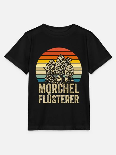 Morchel Flüsterer - Stanley/Stella Kinder T-Shirt MINI CREATOR - Schwarz