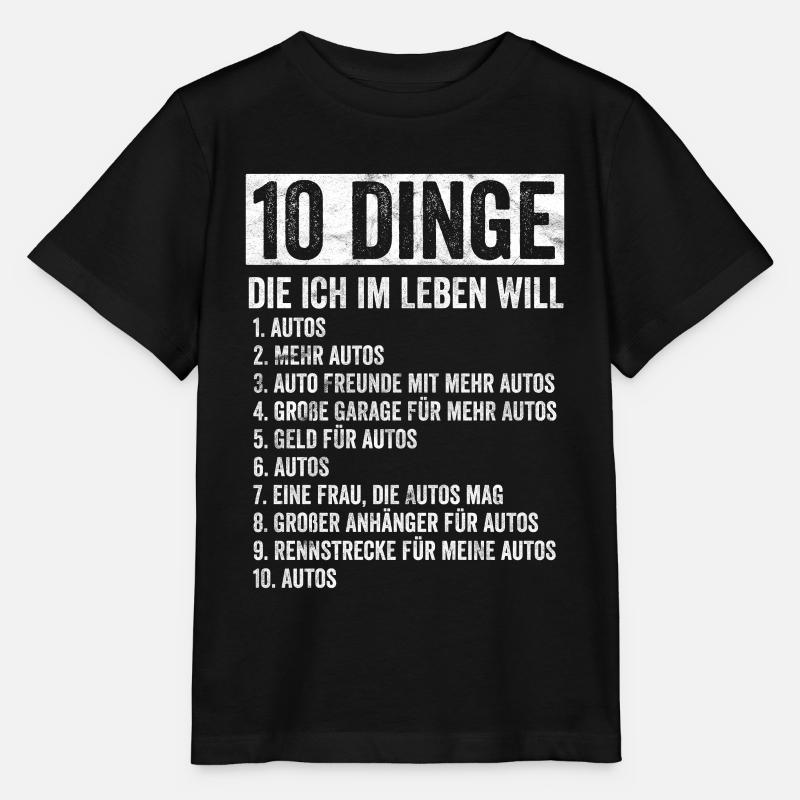 Auto Tuning Schrauber - Stanley/Stella Kinder T-Shirt MINI CREATOR  - Schwarz