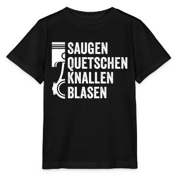 Auto Tuning Tuner Szene - Stanley/Stella Kinder T-Shirt MINI CREATOR  - Schwarz - Vorne - Mikhail (115cm)