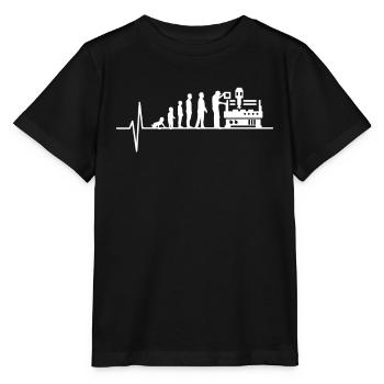 Opérateur de machine de découpe Evolution - T-shirt bio MINI CREATOR Stanley/Stella Enfant - noir - Devant - Mikhail (115cm)