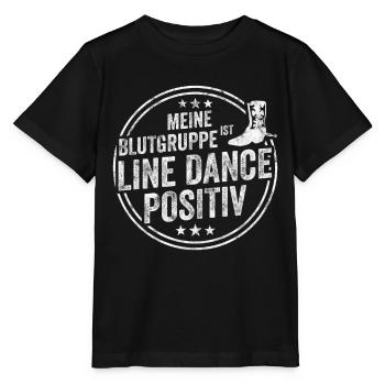 Linedance - Stanley/Stella Kinder T-Shirt MINI CREATOR  - Schwarz - Vorne - Mikhail (115cm)
