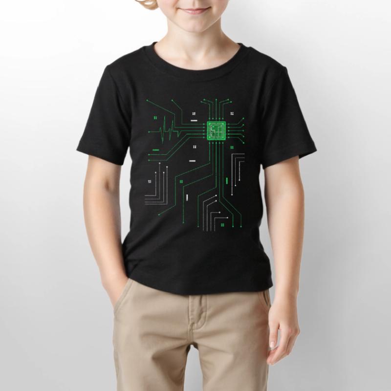 Admin Computer Herz Informatiker Stanley/Stella Kinder T-Shirt MINI CREATOR 