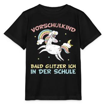 Vorschule Vorschulkind - Stanley/Stella Kinder T-Shirt MINI CREATOR  - Schwarz - Vorne - Mikhail (115cm)