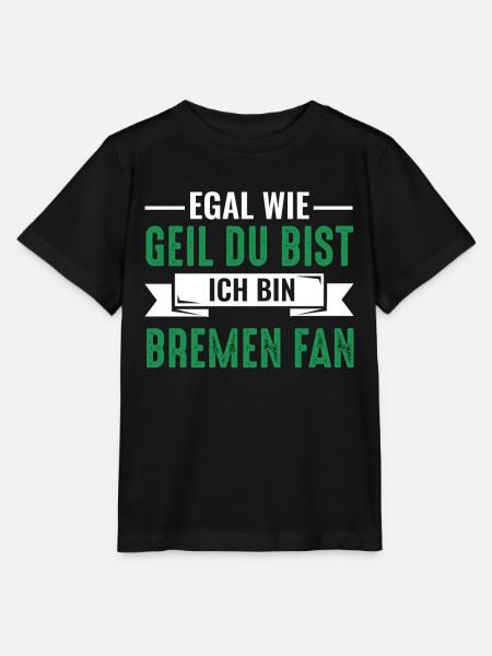 Bremen Bremer Fan - Stanley/Stella Kinder T-Shirt MINI CREATOR - Schwarz