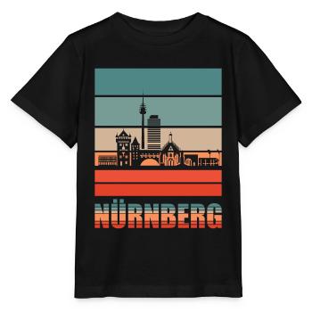 Nürnberg - Stanley/Stella Kinder T-Shirt MINI CREATOR  - Schwarz - Vorne - Mikhail (115cm)