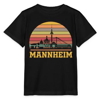 Mannheim - Stanley/Stella Kinder T-Shirt MINI CREATOR  - Schwarz - Vorne - Mikhail (115cm)