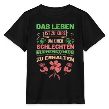 Floristin Florist - Stanley/Stella Kinder T-Shirt MINI CREATOR  - Schwarz - Vorne - Mikhail (115cm)
