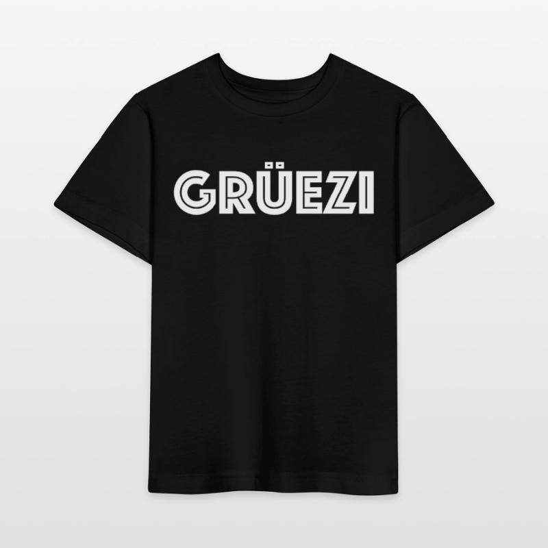 Grüezi Switzerland Swiss German dialect dialect Stanley/Stella MINI CREATOR Kids’ T-Shirt
